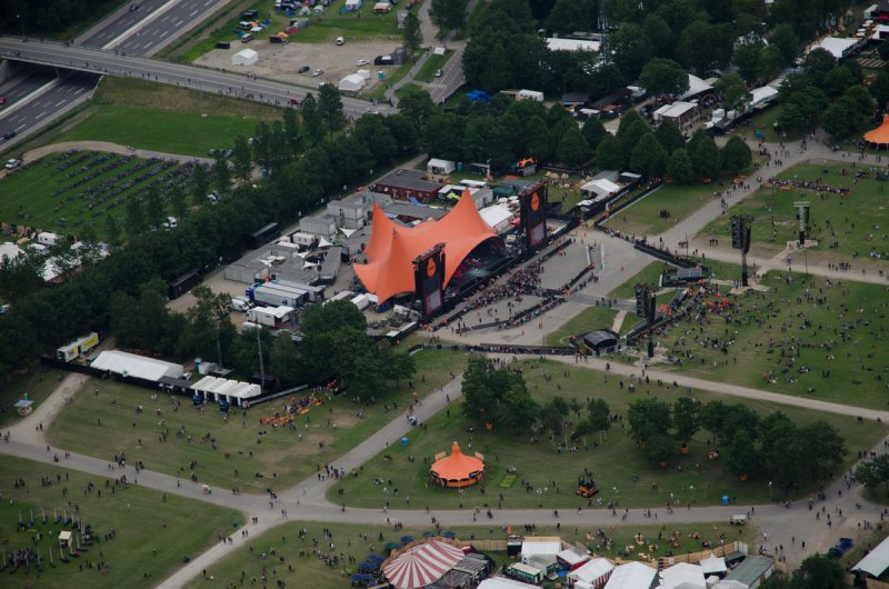 Roskilde Festival Pladsen lige efter aabning (2)